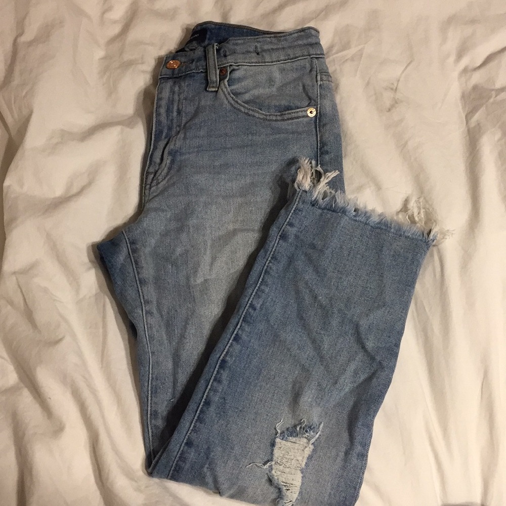 J crew petite slim broken in boyfriend